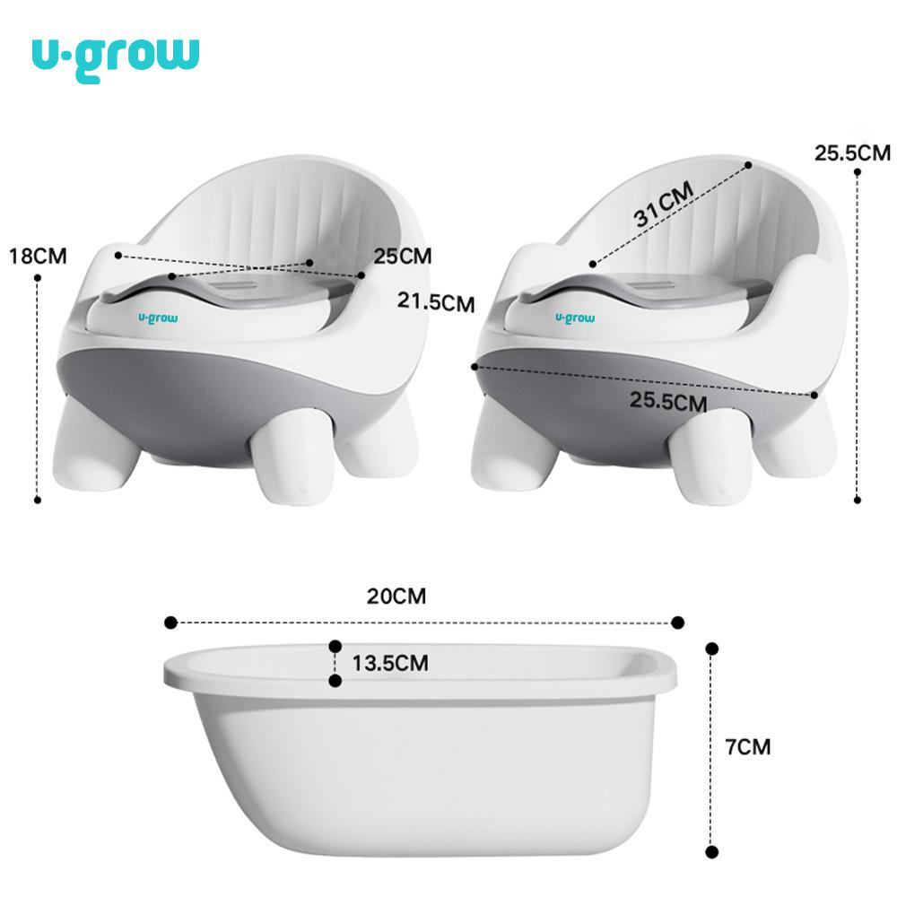 Olita cu spatar ergonomic, U-Grow [2]