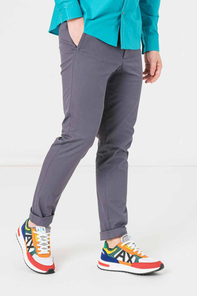 PANTALONI LUNG CASUAL BARBATI GREY L [4]