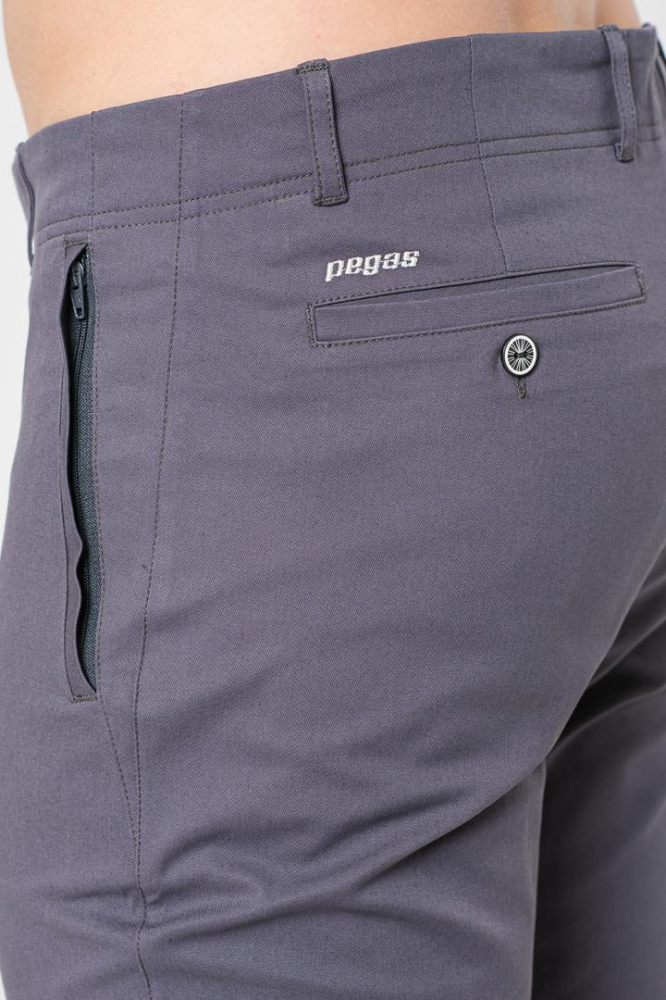 PANTALONI LUNG CASUAL BARBATI GREY M [7]