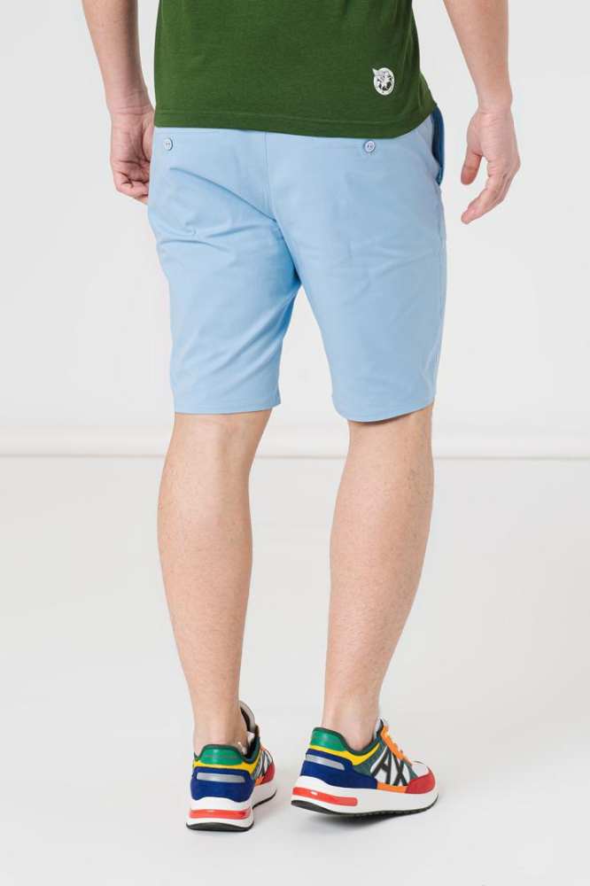 PANTALONI SCURT CASUAL BARBATI BLUE XXL [2]