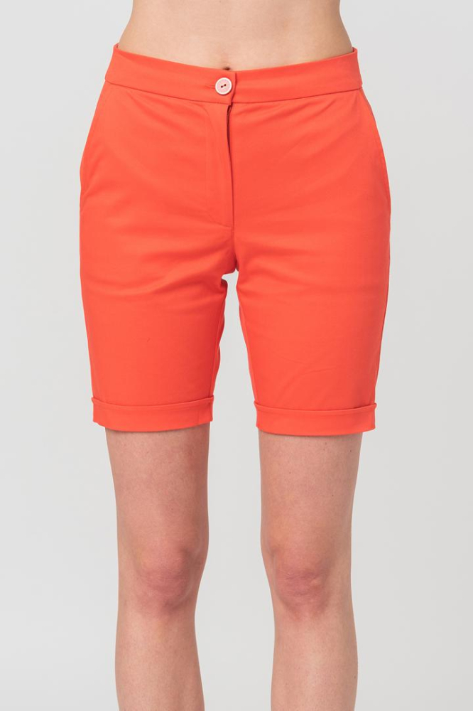 PANTALONI SCURT CASUAL FEMEI CORAL XS [5]