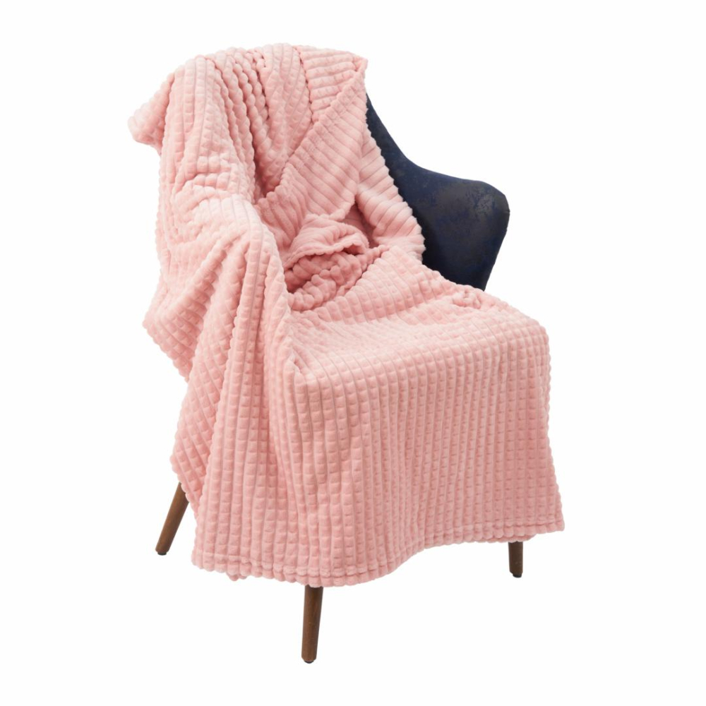PATURA FLANNEL 150X200 CM ROZ [2]