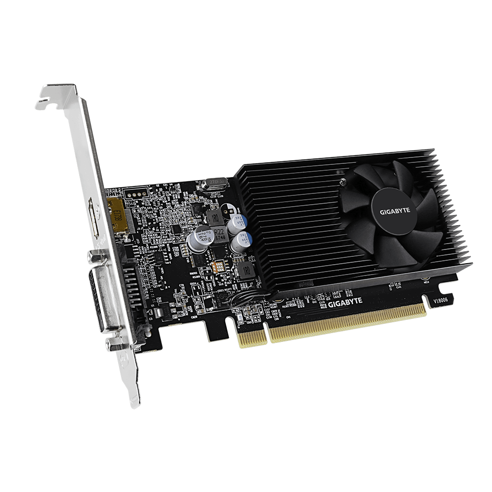 Placa video Gigabyte GeForce GT 1030 Low Profile, 2GB DDR4, PCI Express 3.0, 64bit [2]