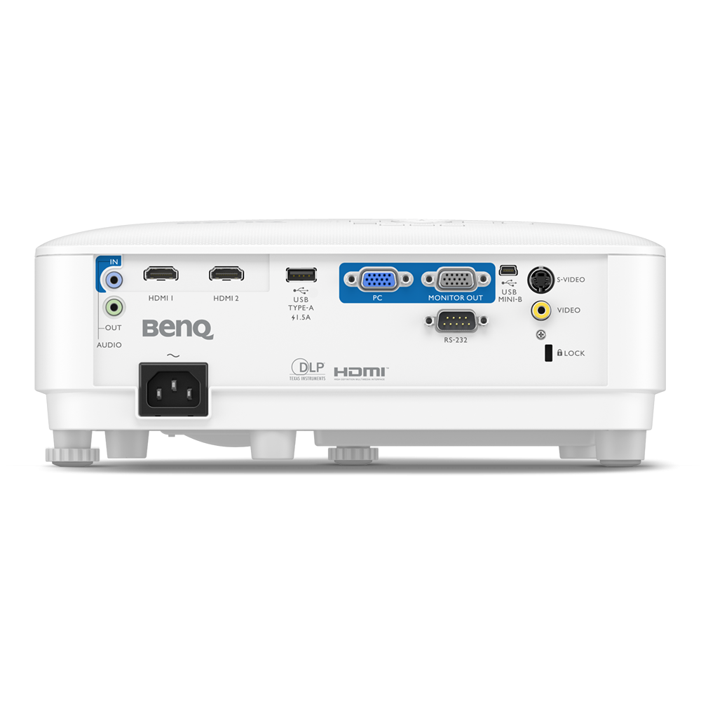 Proiector BenQ MW560, DLP, WXGA 1280*800, up to WUXGA 1920*1200, 4000 lumeni, 20.000, 16:9 nativ, lampa 6.000 ore/ 15.000 ore lamp save, zoom 1.1x, dimensiune maxima imagine 150", boxa 10W, Security B [2]