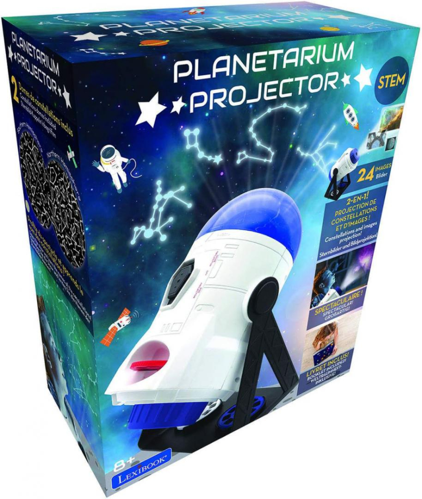 PROIECTOR CU CONSTELATII SI IMAGINI, 2IN1, 360 DE GRADE, LEXIBOOK [2]