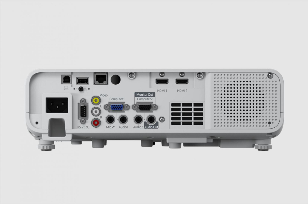 Proiector EPSON EB-L260F, 3LCD, RGB, 4600 lumeni, FHD 1080p, 16:9, Cpontrast:2.500.000:1, lampa 20.000 ore/ 30.000 ore Eco mode, dimensiune imagine: 31"-310", Interfata: USB 2.0-A, USB 2.0, RS-232C, E [3]