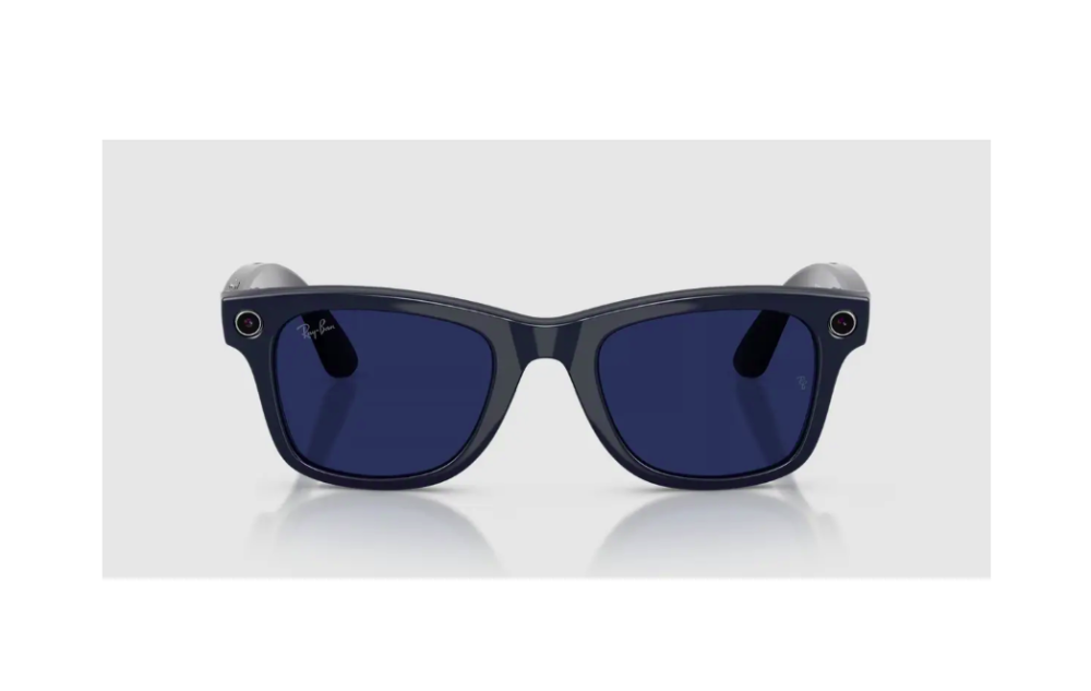 Ray-Ban Meta Wayfarer Gen 2 High Bridge Fit Shiny Cosmic Blue Clear/Sapphire Transitions 53-22 [3]