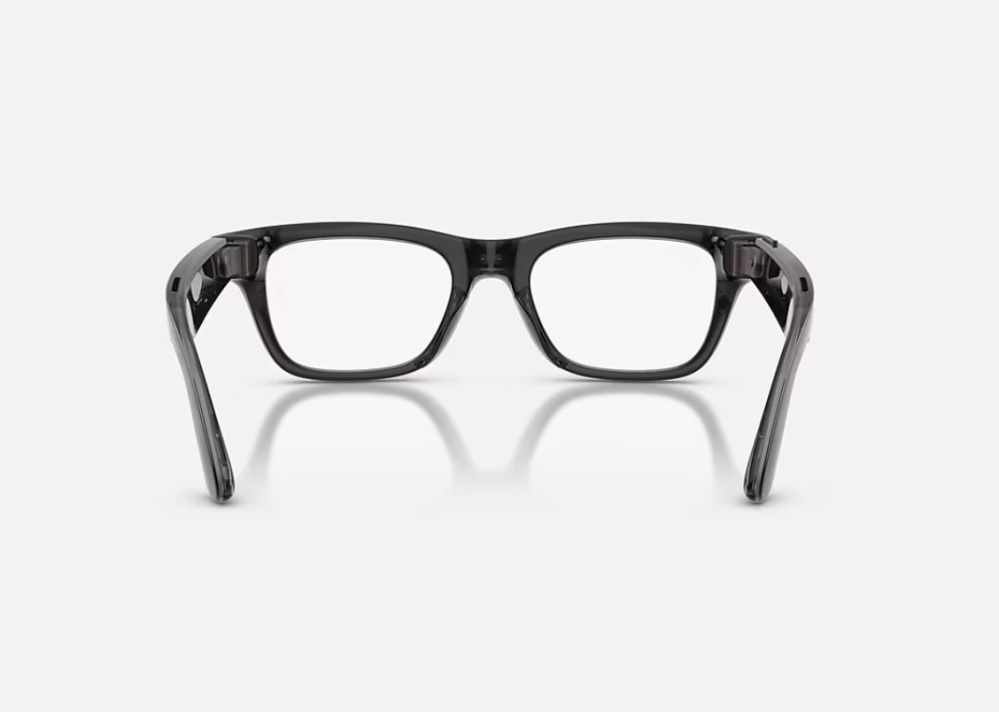 Ray-Ban Meta Blayzer Optics Gen 2 Universal Fit Shiny Transparent Black Demo Lens 54-19 [4]