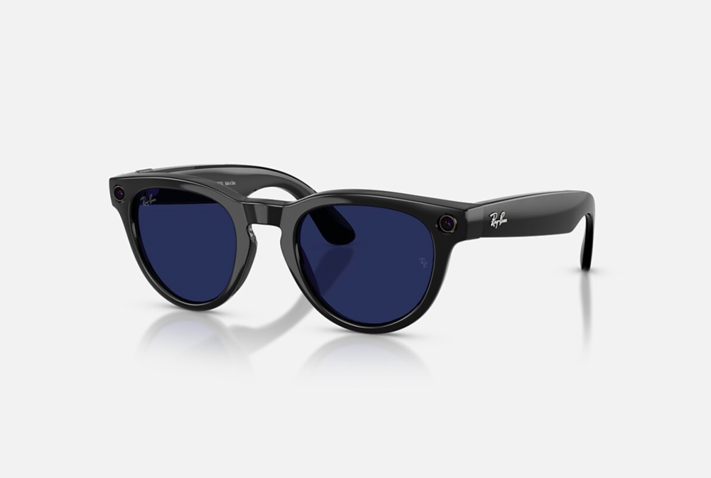 Ray-Ban Meta Headliner Gen 2 High Bridge FIT Shiny Black Clear/Sapphire Transitions 50-23 [3]