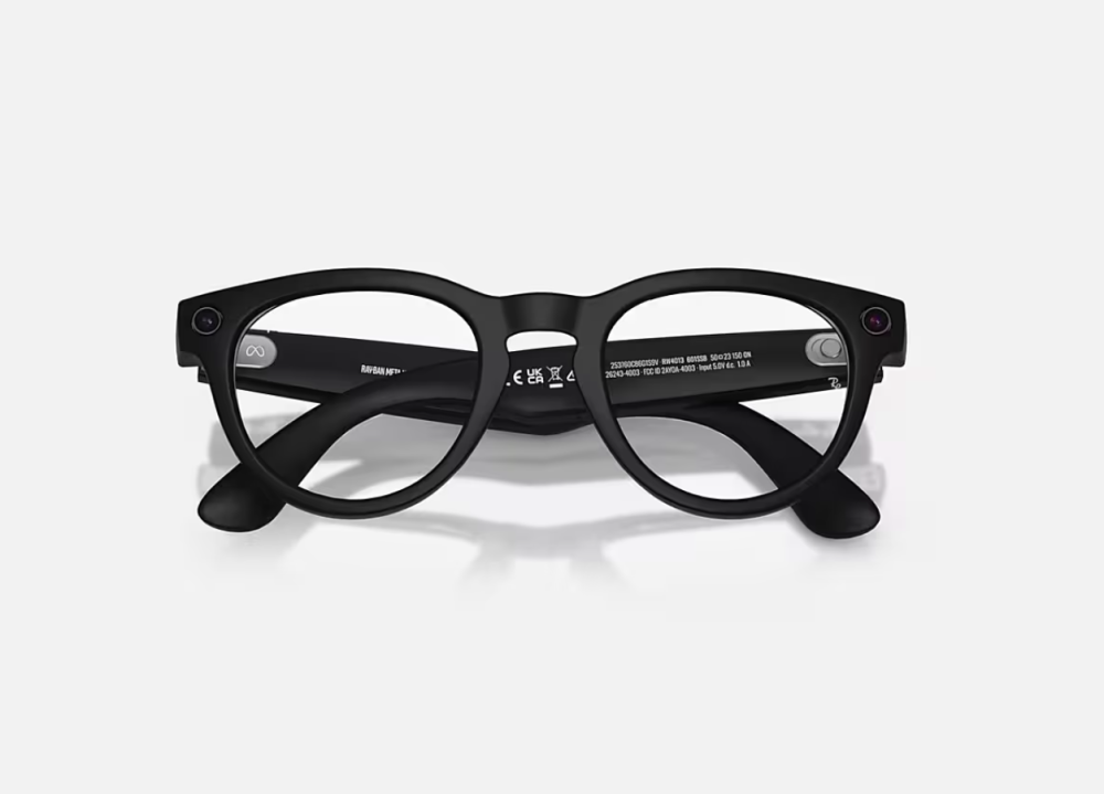 Ray-Ban Meta Headliner Gen 2 High Bridge Fit Matte Black Clear Blue-Violet Light Filter 50-23 [5]