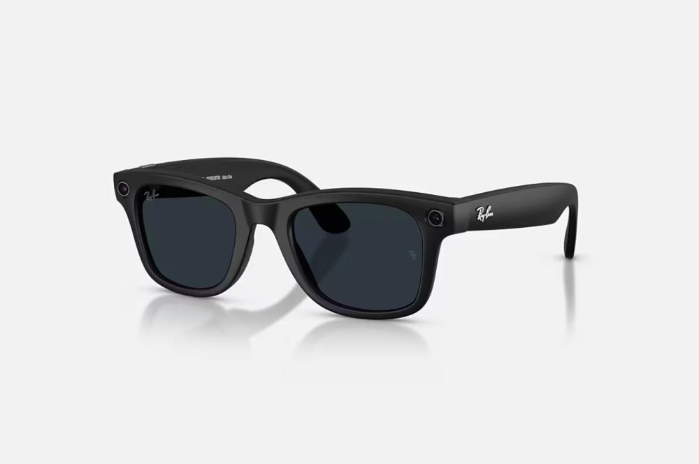 Ray-Ban Meta Wayfarer Gen 2 High Bridge FIT Matte Black Clear/Grey Transitions 50-22 [2]