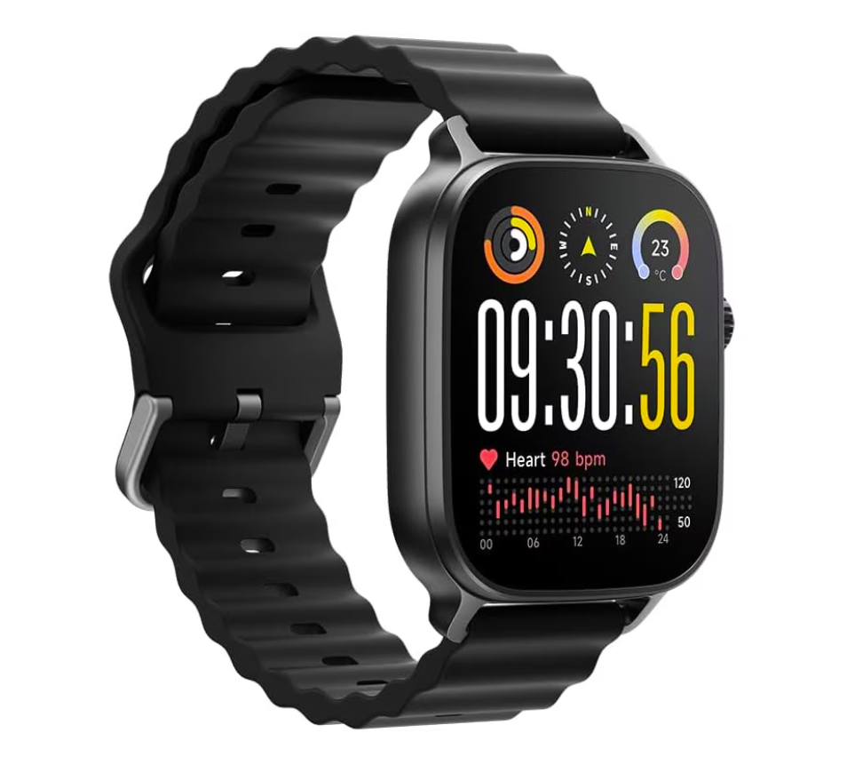 Realme Watch 5, Ecran AMOLED 1.97", NFC, GPS, IP68, Titanium Black [2]