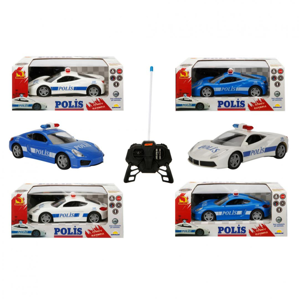 REMOTE CONTROL POLICE CAR, AZTEC, SCALE 1:20 [9]