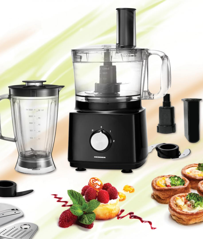 ROBOT DE BUCATARIE HEINNER HFP-750BK [4]