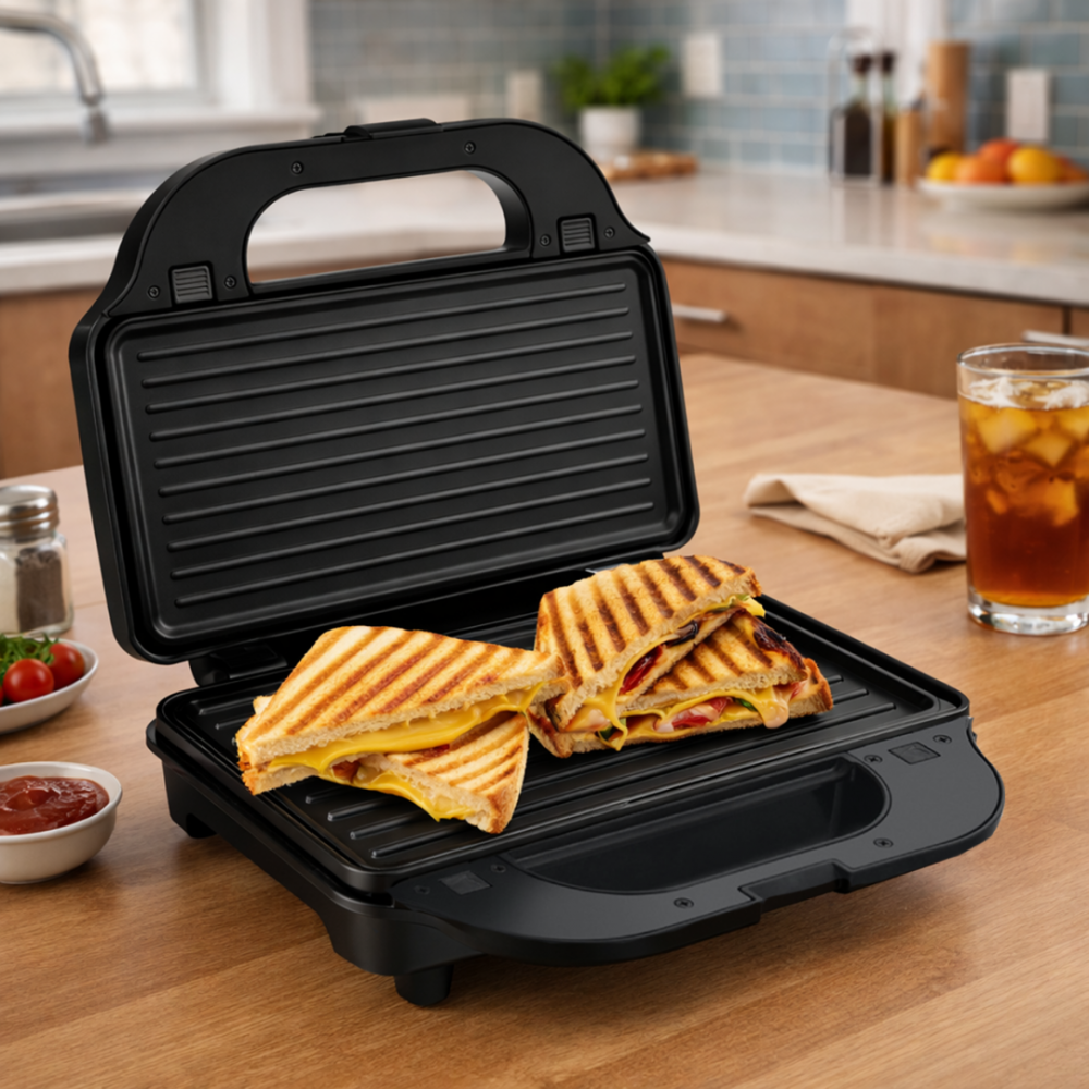 SANDWICH MAKER HEINNER SM-2H900BKS [5]