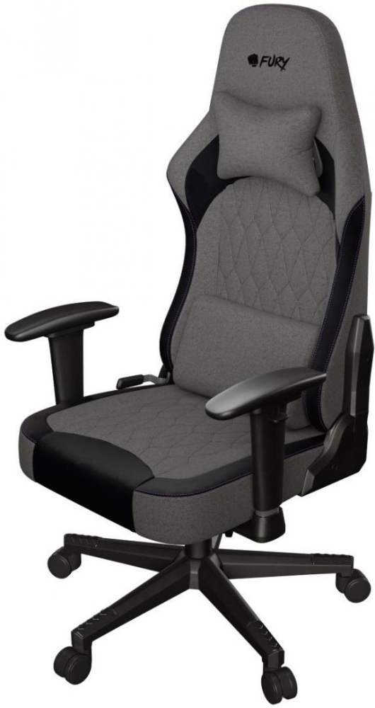 Scaun Gaming FURY SHINAI S8, 130kg, gri [2]