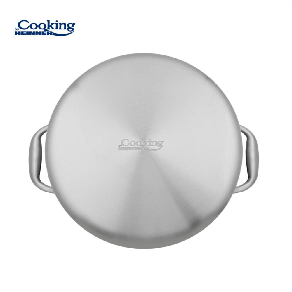SEMIOALA INOX+CAPAC STICLA 24x12CM, 5L, ATOMIC3, COOKING BY HEINNER [4]