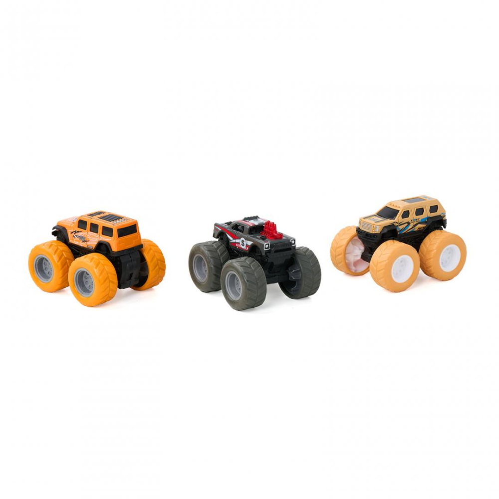 SET 3 MASINI OFF-ROAD-360 DE GRADE, MOMKI [2]