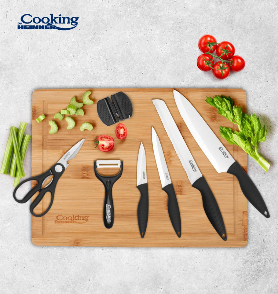 SET CUTITE DE BUCATARIE 8 PIESE, CARERA, COOKING BY HEINNER [3]