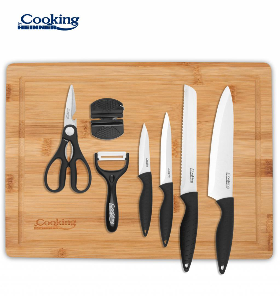 SET CUTITE DE BUCATARIE 8 PIESE, CARERA, COOKING BY HEINNER [2]