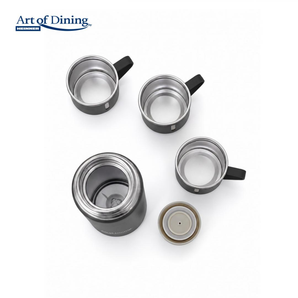 SET TERMOS QUATTRO SIP NEGRU, ART OF DINING [3]