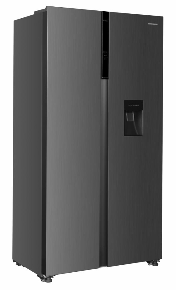 Side by Side HEINNER HSBS-H439NFXWDE++, No Frost, 439 L, Clasa E, Dozator apa, Aspect inox [2]