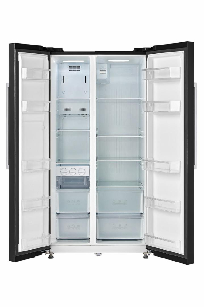 Side by Side HEINNER HSBS-M548NFINVBKE++, No Frost, 548 L, Clasa E, Negru [2]