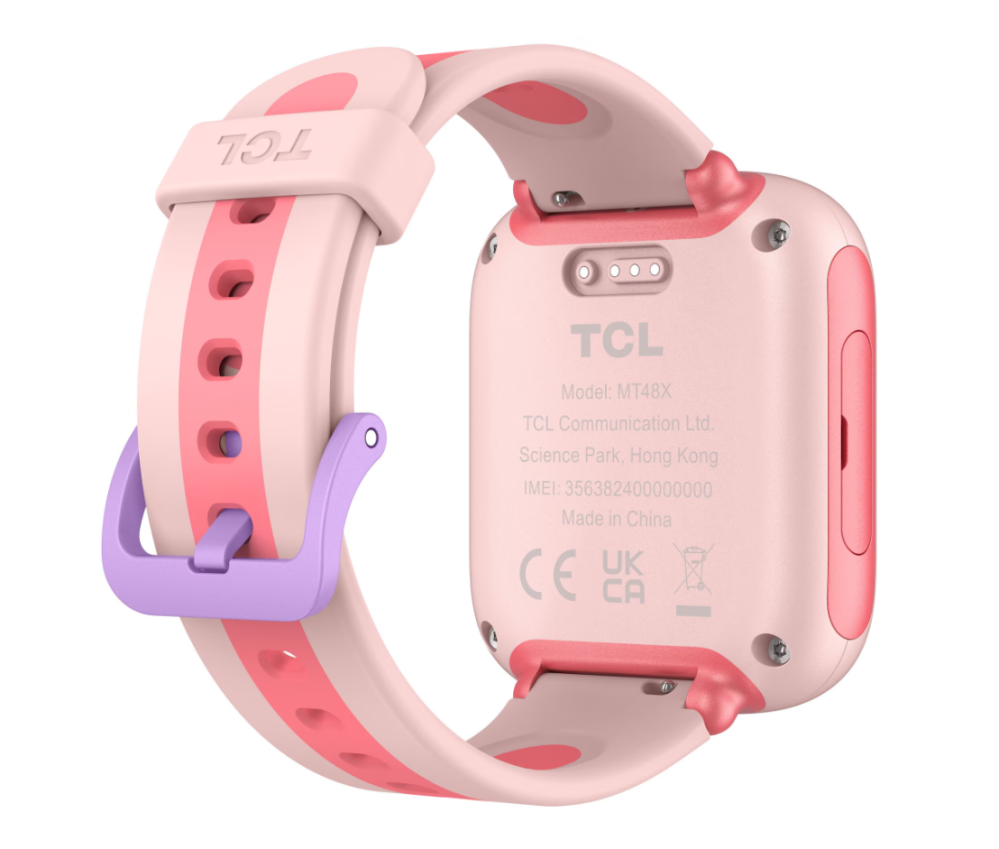 Smartwatch pentru copii TCL MOVETIME Kids Watch MT48, 44 mm, Pink [10]