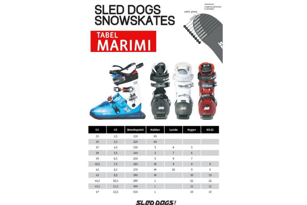 SNOWSKATES SLED DOGS K9.02- 310 mm, 47 [5]