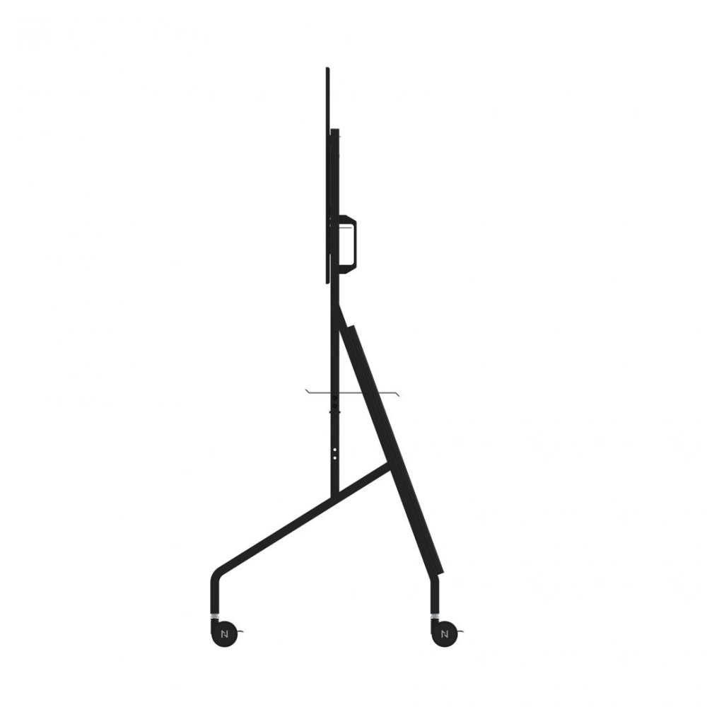 Stand mobil de podea Neomounts 55"-86" 76kg VESA 100x100 - 900x600 negru [4]