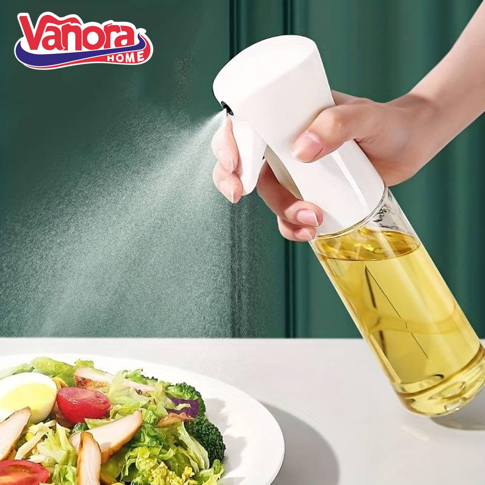 STICLA CU PULVERIZATOR ULEI/OTET 200 ML, ALB, VANORA HOME [3]