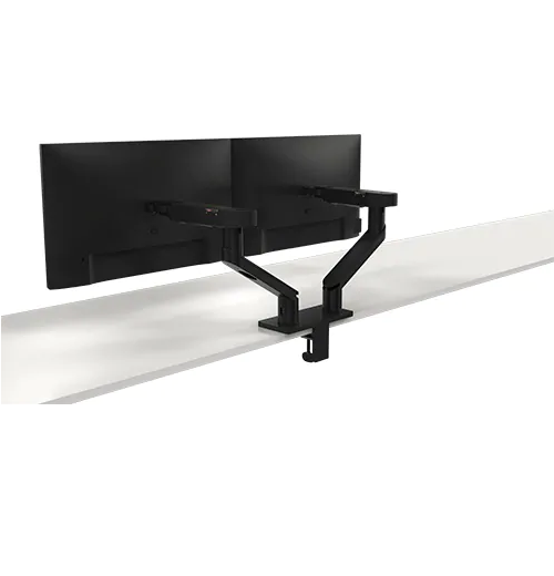Suport Monitor de Birou Dual, Dell 482-BBDL, 19" - 38", VESA 100x100, suporta pana la 10kg, negru [2]