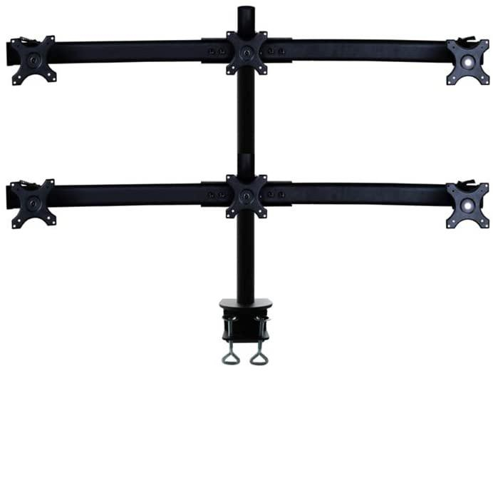 Suport Monitor de Birou, Neomounts by Newstar FPMA-D700D6, 19" - 27", VESA 100x100, suporta pana la 8kg, negru [2]