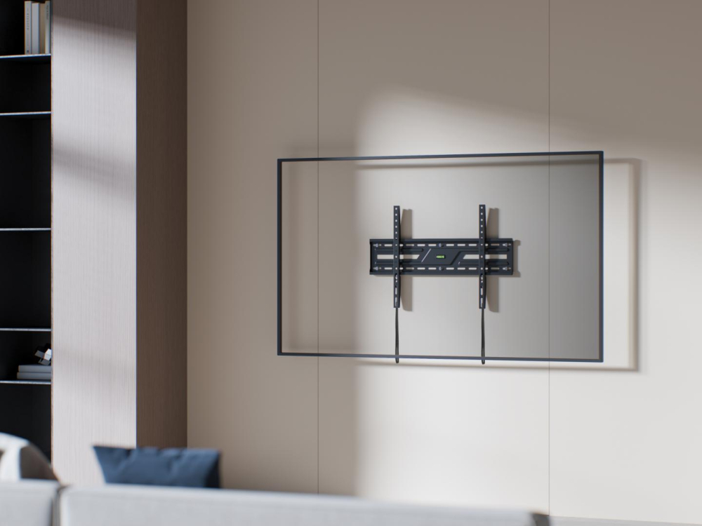 Suport perete TV Serioux 37-86" Fix 75kg Profil 24mm Material: Otel Finisarea suprafeței: vopsea electrostatica Dimensiune ecran: 37"-86" Compatibilitate VESA: 75x75, 100x100, 100x150, 150x100, 100x20 [7]