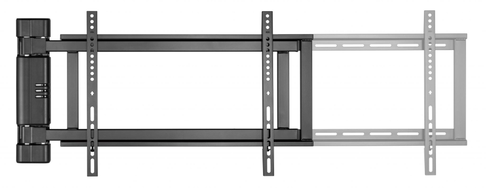 Suport TV Motorizat Serioux 32-75" 50kg compatibilitate dimensiune ecran 32"-75" VESA 200x200 - 600x400 greutate maxima suportata 50kg Profile Min.56mm Swivel 0°~+170° [6]