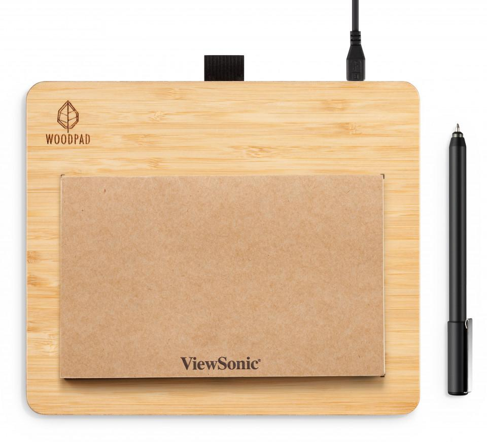 Tableta Grafica VIEWSONIC PF0730-I0WW, USB, lemn [3]