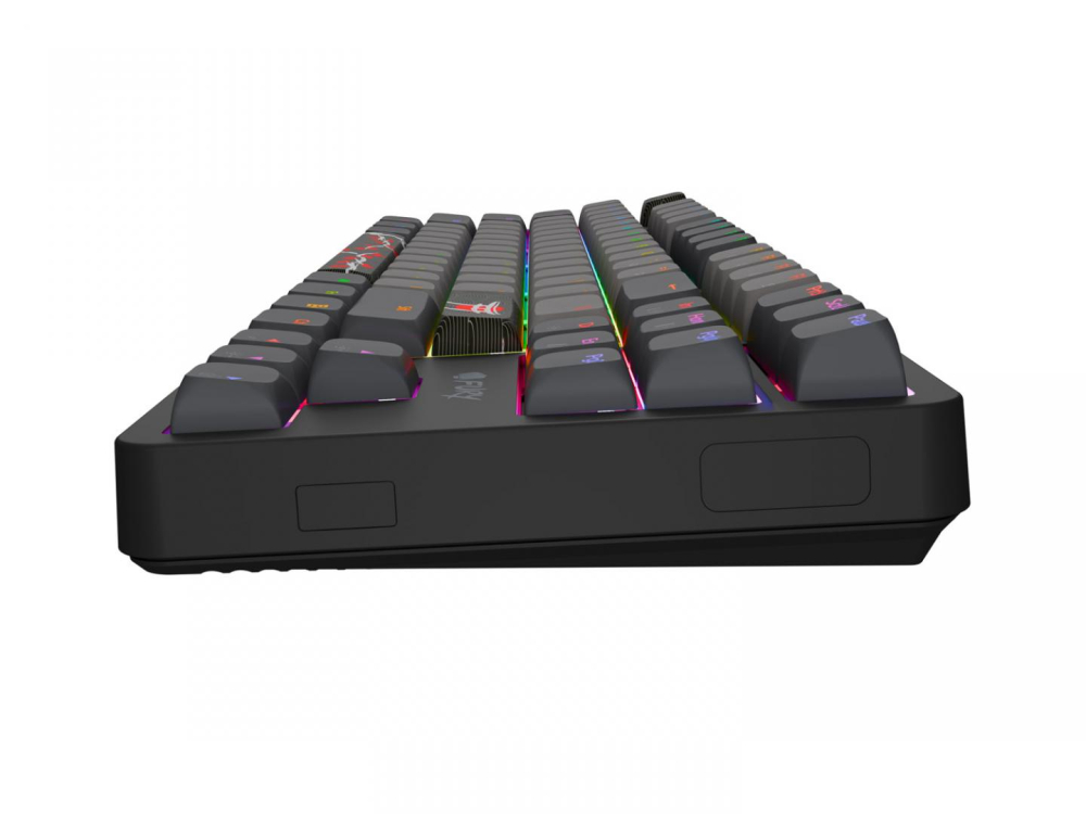 Tastatura Mecanica Gaming Fury Kanabo K6, RGB, USB, Negru si Gri, TKL [4]
