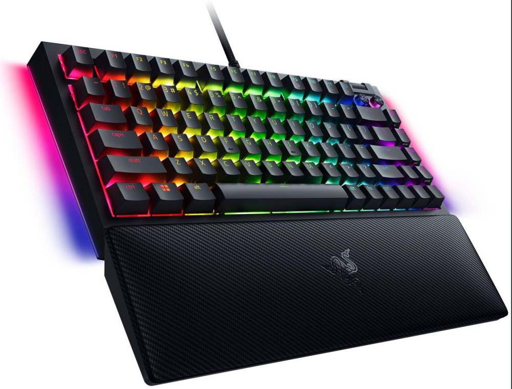Tastatura Mecanica Gaming Razer BlackWidow V4 75%, RGB, USB, Negru, US [5]