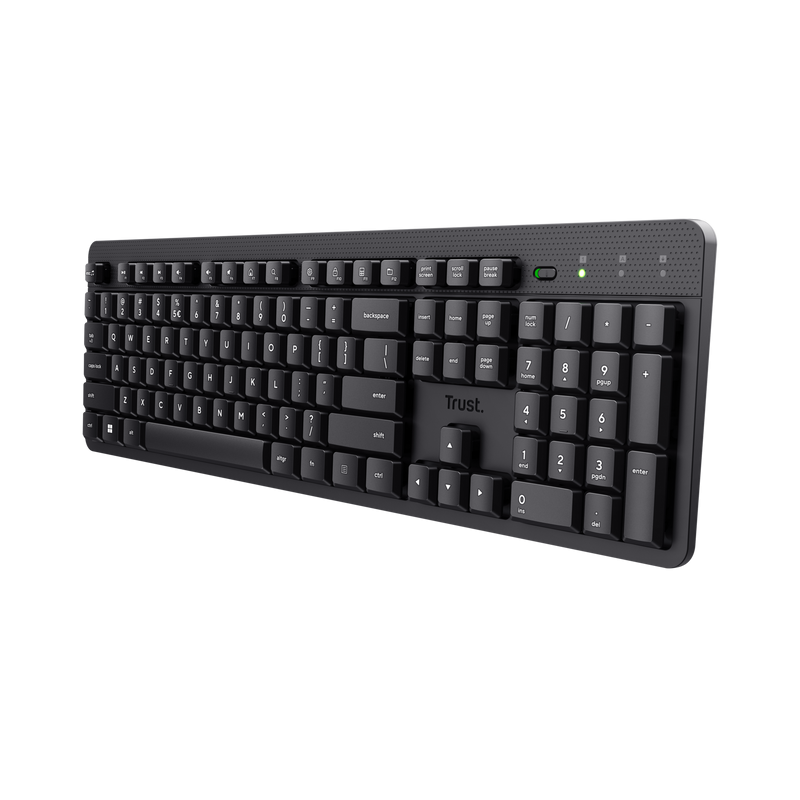Tastatura Trust Ody II, Wireless, Negru, EN US [3]