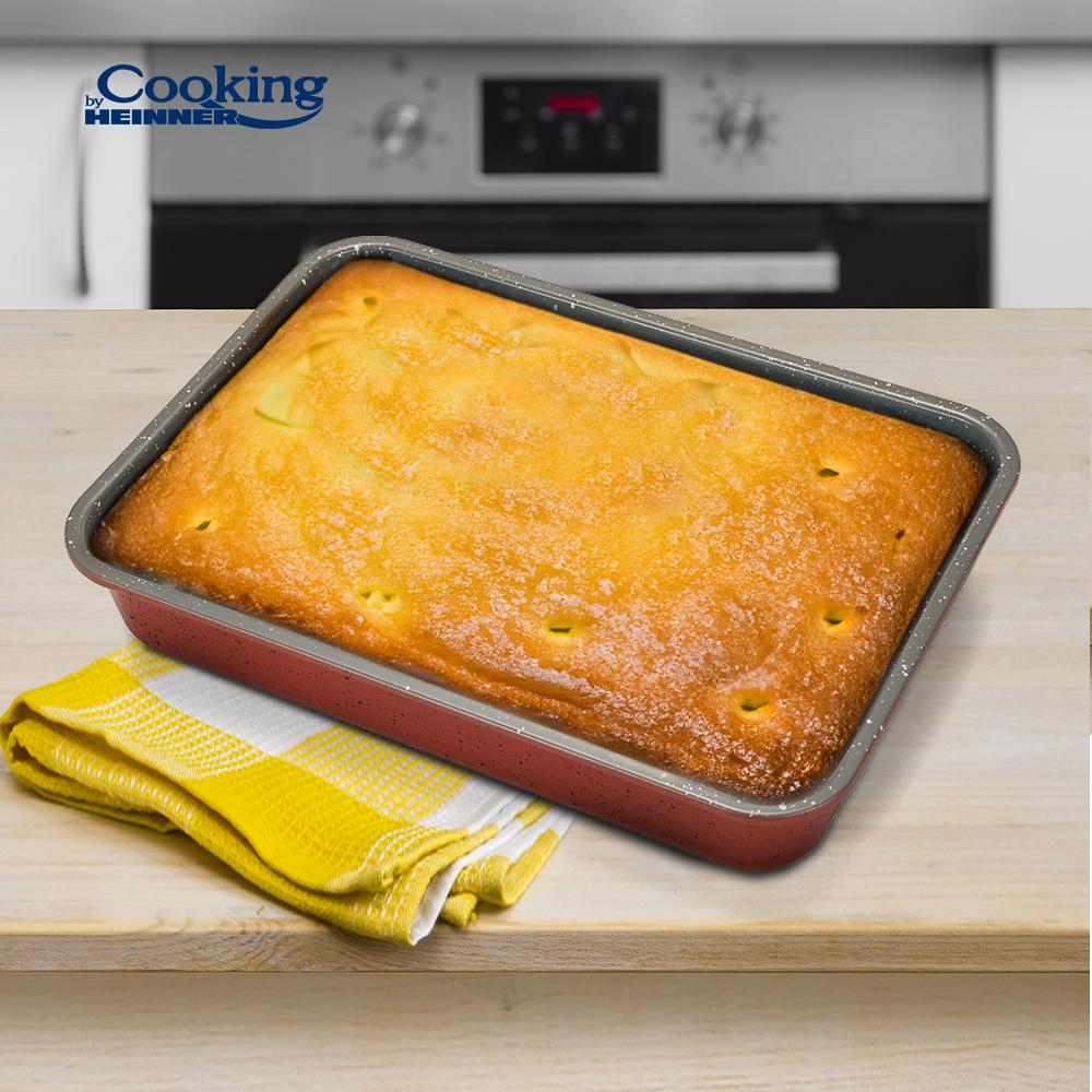 TAVA CUPTOR ACOPERIRE CERAMICA, 33x23x6 CM, ANCA, COOKING BY HEINNER [3]
