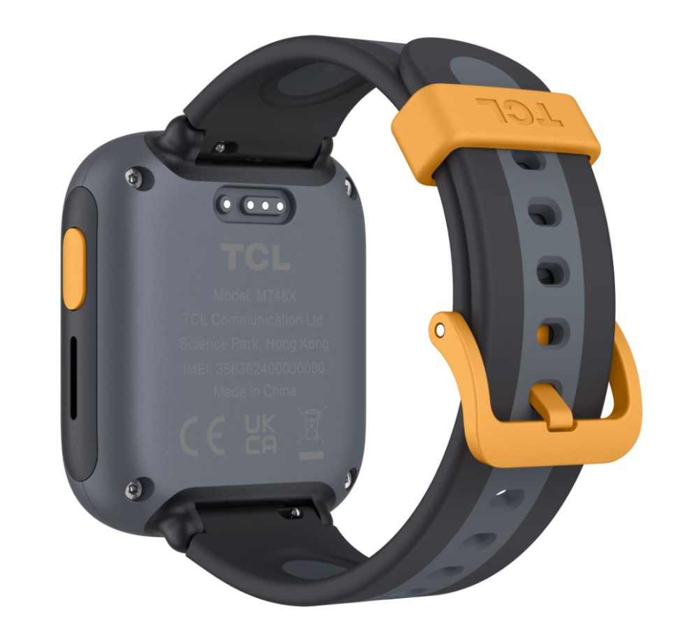 Smartwatch pentru copii TCL MOVETIME Kids' Watch MT48, 41mm, Grey [8]