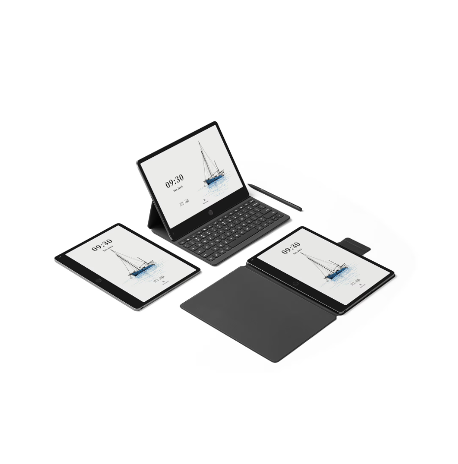 Tableta TCL NOTE A1 NXTPAPER, 11.5" Paper-Like, 256GB, WiFi, Aerolite Gray + Husa Flip + T-Pen [8]