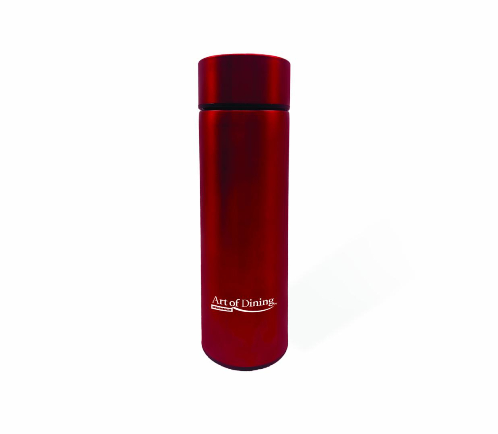 TERMOS INOX 450 ML, CU INDICATOR LED PENTRU TEMPERATURA, ROSU, ART OF DINNING BY HEINNER [3]