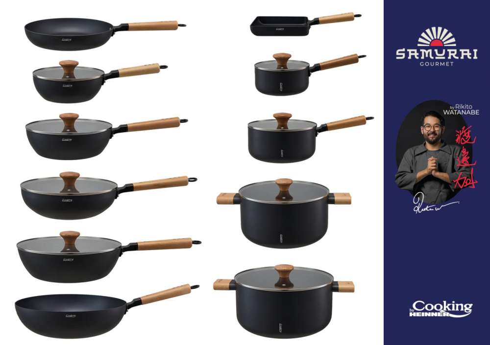 TIGAIE WOK + CAPAC 24X7.5 CM, RIKITO WATANABE, SAMURAI GOURMET, COOKING BY HEINNER [6]