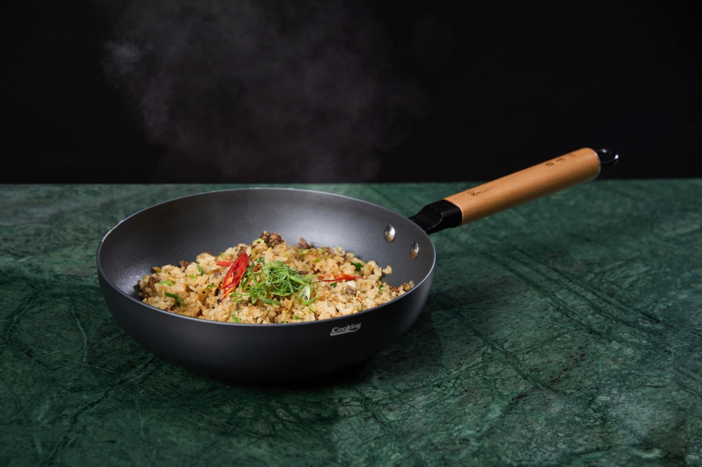 TIGAIE WOK + CAPAC 24X7.5 CM, RIKITO WATANABE, SAMURAI GOURMET, COOKING BY HEINNER [10]