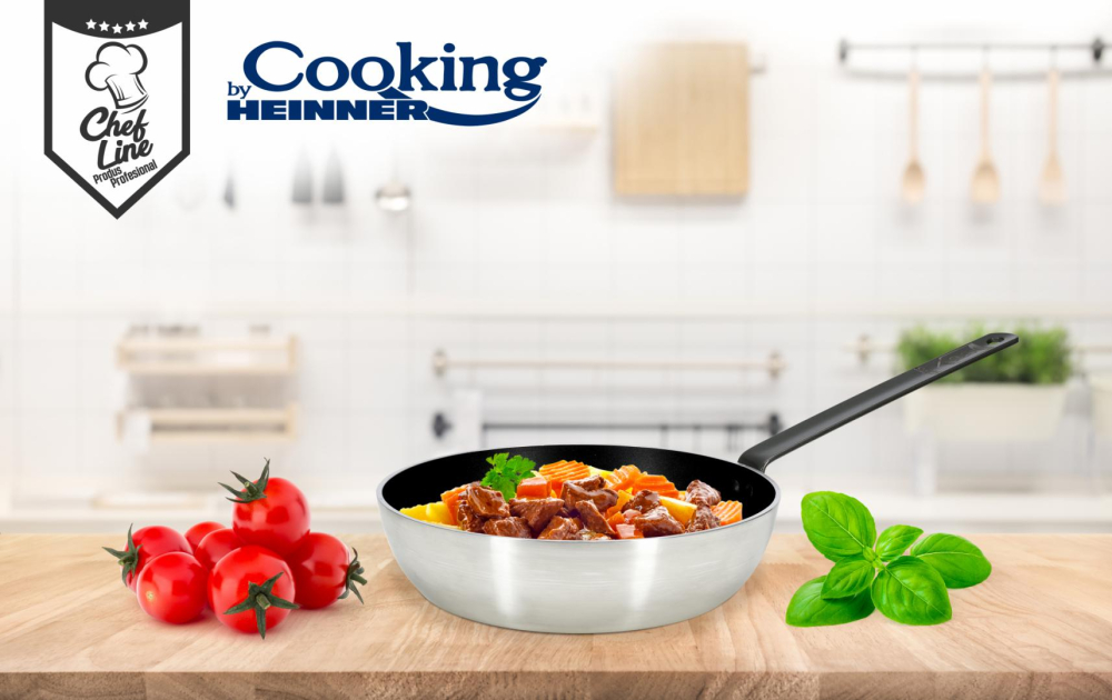 TIGAIE WOK PROFESIONALA 28*8 CM, CHEF LINE, COOKING BY HEINNER [4]