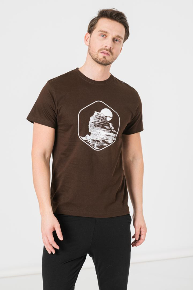 TRICOU CASUAL SFINX BARBATI COFFEE-L [4]