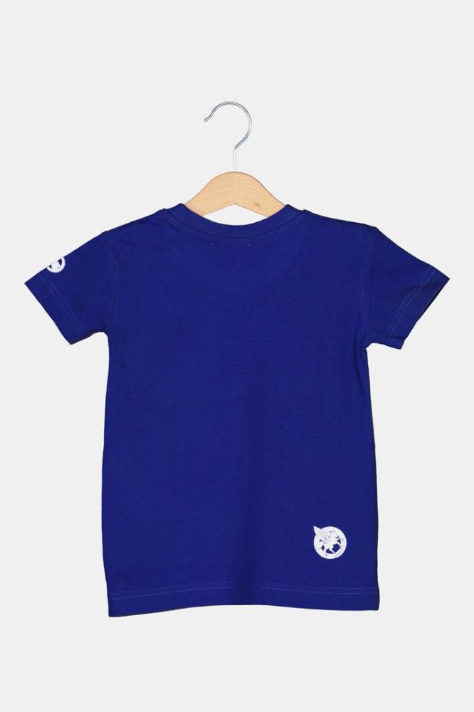 TRICOU LOGO MULTICOLOR COPII ROYAL BLUE-12 [2]
