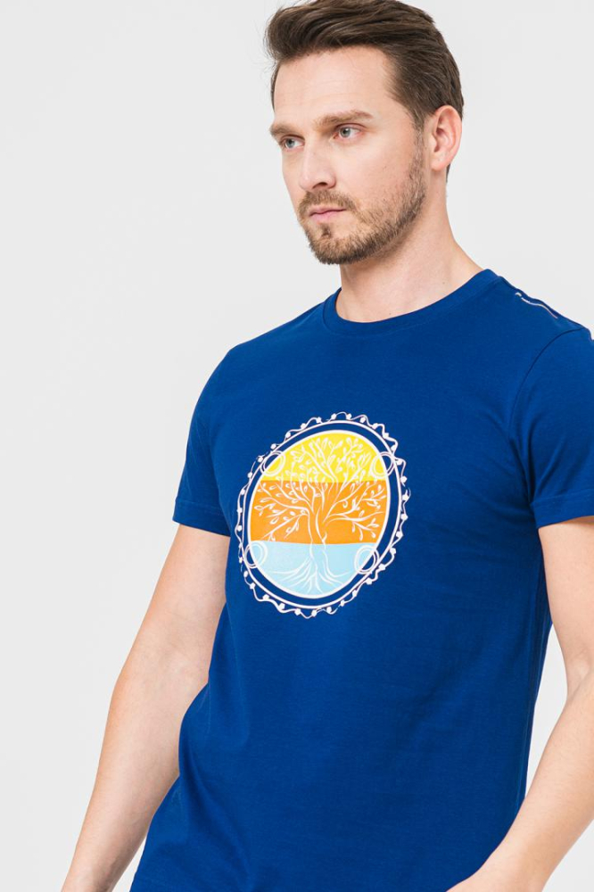 TRICOU ROATA FAMILIE BARBATI ROYAL BLUE-XXL [5]