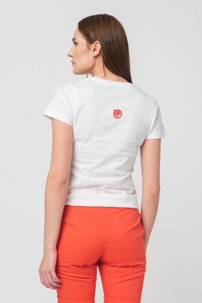 TSHIRT CASUAL F DOAMNA CU... WHITE-M [3]